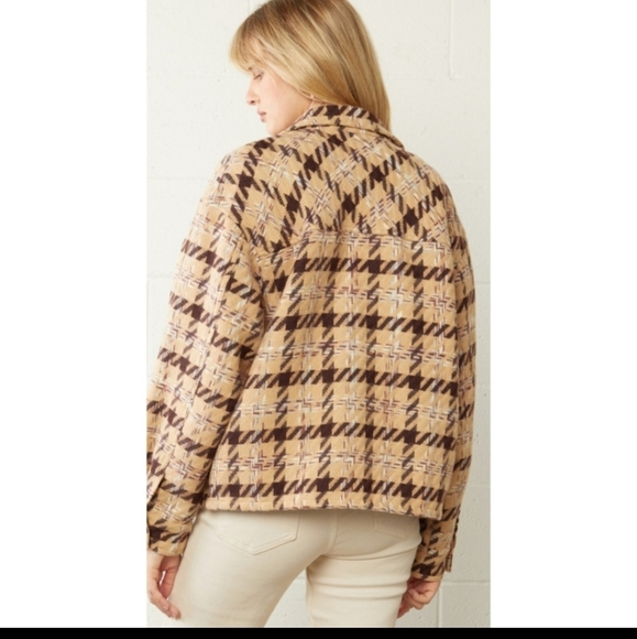 NWT Entro plaid oversized jacket - Picture 4 of 12